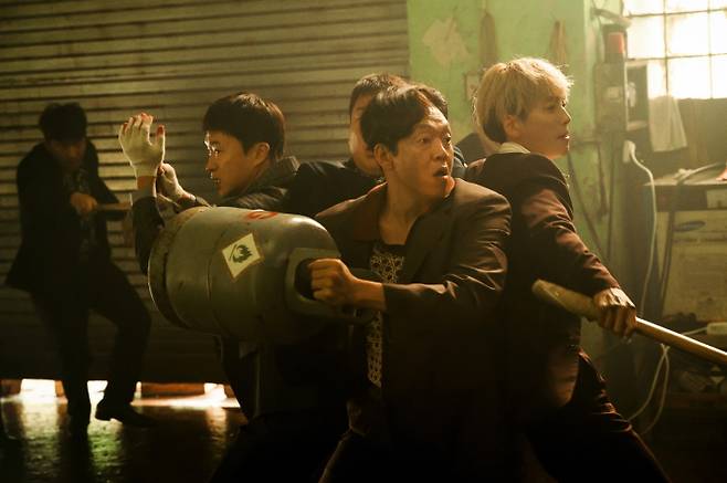 영화 '보스' 스틸컷 갈무리