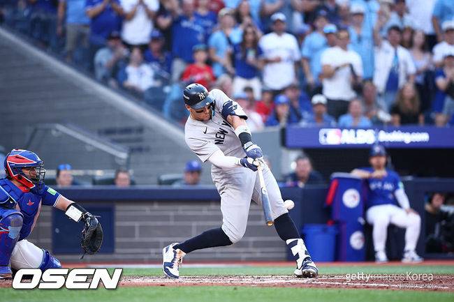 [사진] 뉴욕 양키스 애런 저지. ⓒGettyimages(무단전재 및 재배포 금지)