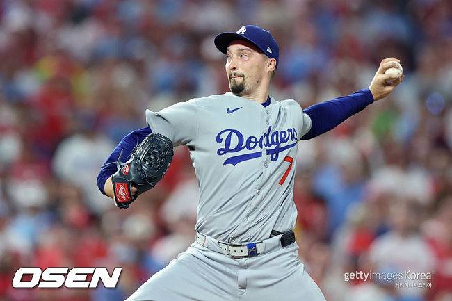 [사진] LA 다저스 블레이크 스넬. ⓒGettyimages(무단전재 및 재배포 금지)