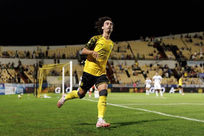 전남 드래곤즈 공격수 발디비아. /사진=한국프로축구연맹 제공