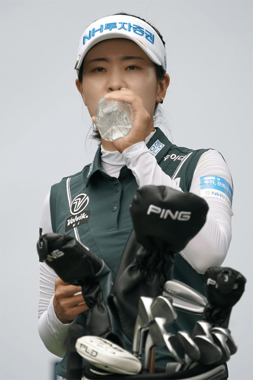 KLPGA투어 역대 최다인 개인 통산 20승과 9년 연속 우승의 신화에 재도전하는 박민지. 채널에이 자료