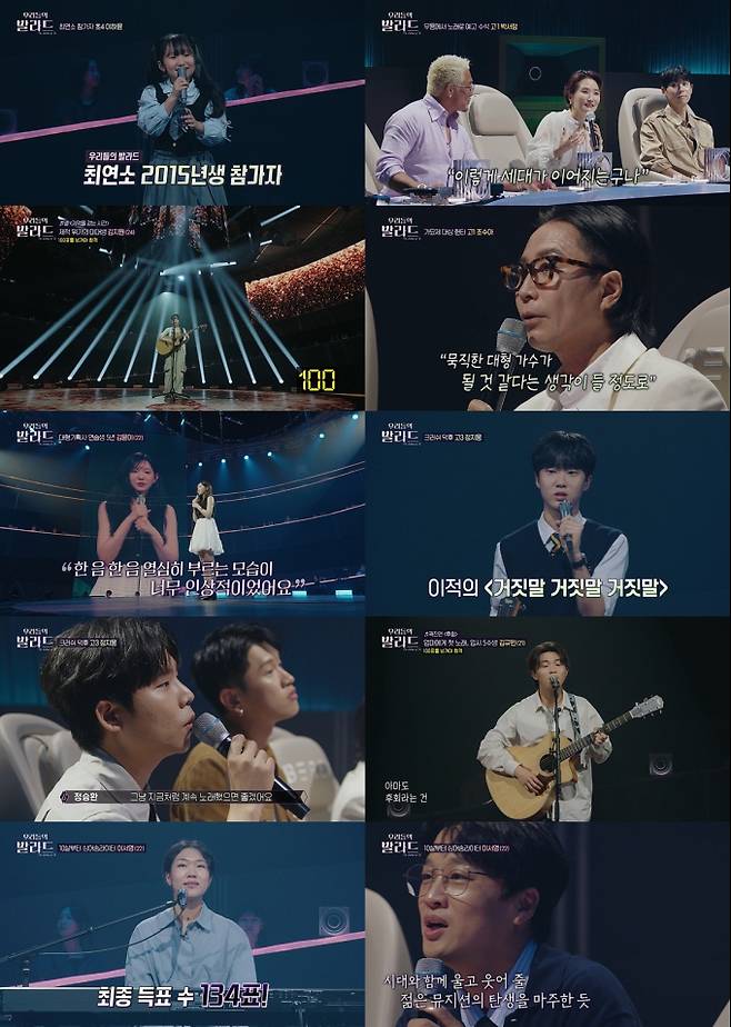 예능 ‘우리들의 발라드’ (제공: SBS)