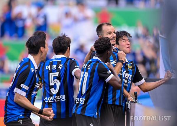 인천유나이티드 선수단. 서형권 기자
