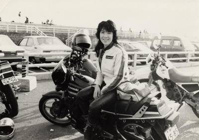 다카이치 사나에 신임 자민당 총재의 학창시절. 출처 다카이치 홈페이지.