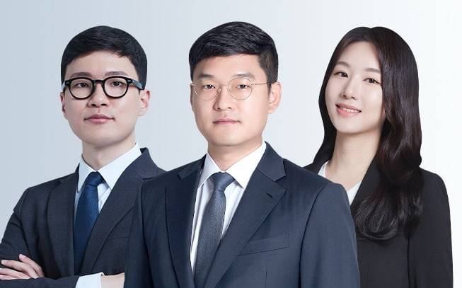 왼쪽부터 양호민, 이태훈, 함진주 법무법인 YK 변호사. (사진=YK 제공)