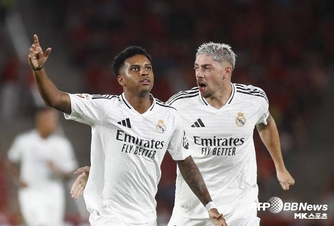 호드리구(사진 왼쪽).  사진(스페인 마요르카)=ⓒAFPBBNews = News1