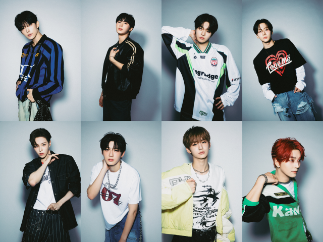 알파드라이브원 김건우, 김준서, 이리오, 이상원, 장지아하오, 정상현, 조우안신, 허씬롱 (왼쪽부터)/ BOYS ll PLANET 아카이브展 'AFTER ; JOURNEY'
