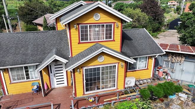 경기 양평군 강하면 동오리 514 소재 주택과 토지. [이건욱 PD]