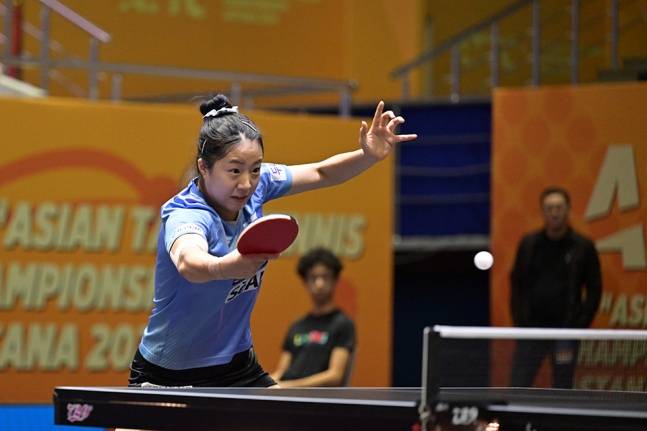 신유빈. /사진=대한탁구협회 제공