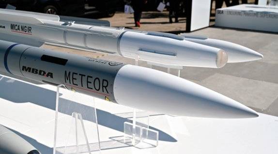 램제트가 탑재된 미티어 중거리공대공미사일. GETTYIMAGES&nbsp;