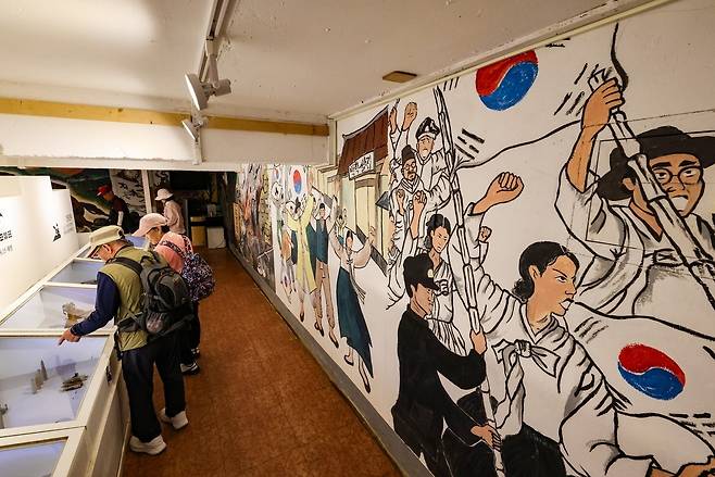 백학역사박물관 내부 [사진/임헌정 기자]