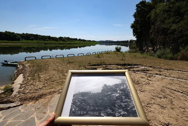 임진강 고랑포구 [사진/임헌정 기자]