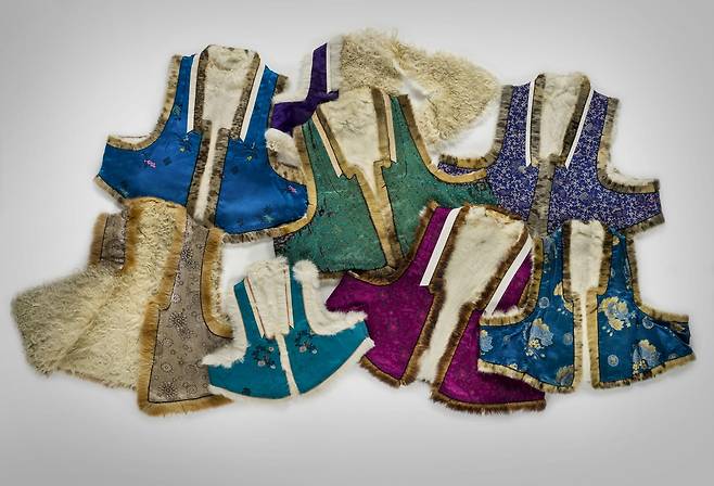 다양한 털배자 [경운박물관 제공. 재판매 및 DB 금지]