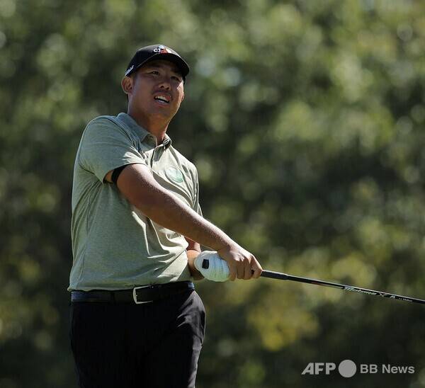 2025년 미국프로골프(PGA) 투어 7개 페덱스컵 가을 시리즈 중 세 번째 대회인 베이커런트 클래식에 출전한 안병훈 프로. 사진제공=ⓒAFPBBNews = News1 (사진을 무단으로 사용하지 마십시오.)