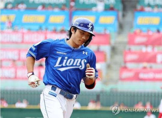 삼성 이재현 솔로 홈런 / 사진=연합뉴스