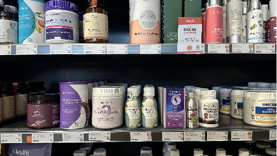 북미 시장에 이미 진출, 현지 매장 내 비치된 슬리핑보틀(머스카 제공)