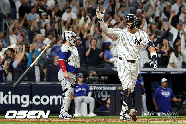 [사진] 뉴욕 양키스 애런 저지. ⓒGettyimages(무단전재 및 재배포 금지)