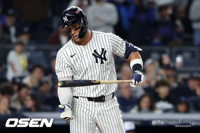 [사진] 뉴욕 양키스 애런 저지. ⓒGettyimages(무단전재 및 재배포 금지)
