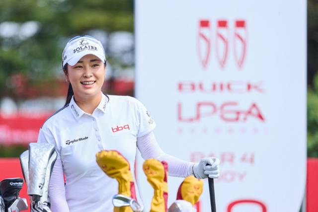 7언더파 65타를 친 윤이나. 사진 제공=AFP연합뉴스