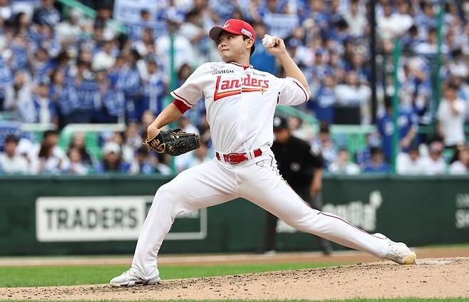 ▲ 박시후는 올해 오히려 우타자보다 좌타자에게 더 약한 투수였지만, SSG의 투수 교체는 데이터와 반대로 갔다 ⓒ연합뉴스