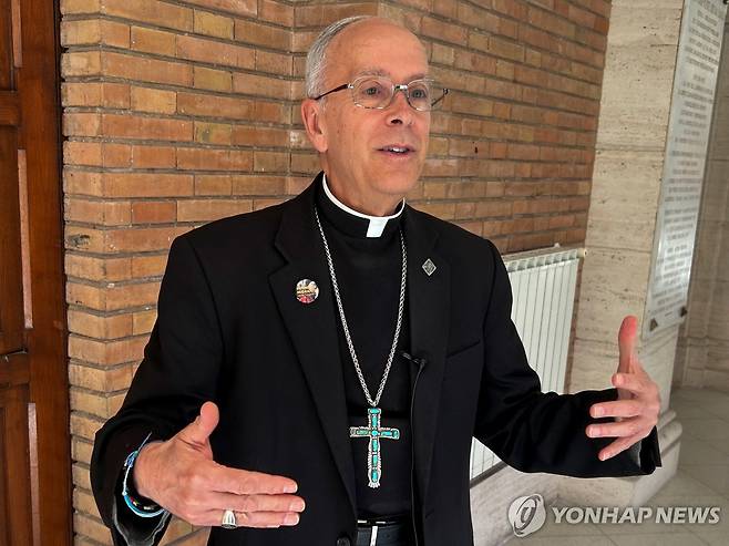 엘패소 교구의 마크 자이츠 주교 [로이터 연합뉴스. 재판매 및 DB 금지]