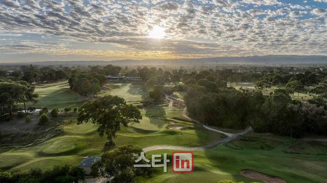 호주 애들레이드 쿠용가 골프클럽의 코스 전경. (사진=LIV 골프 애들레이드)