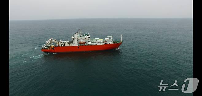 LS마린솔루션의 해저 광케이블 설치선 '세계로' (사진제공 = LS마린솔루션)