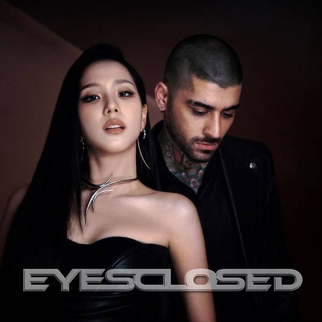 지수 'EYES CLOSED' 커버. 블리수 제공