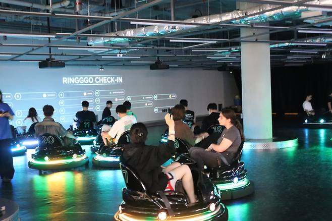 9.81파크 제주 범퍼카 / 사진= 문서연 여행+ 기자