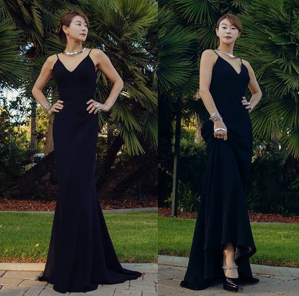 예지원(52)이 완벽한 자기관리로 빚어낸 우아한 실루엣을 선보였다.사진=예지원 SNS