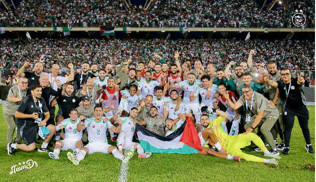 사진=알제리 대표팀 SNS