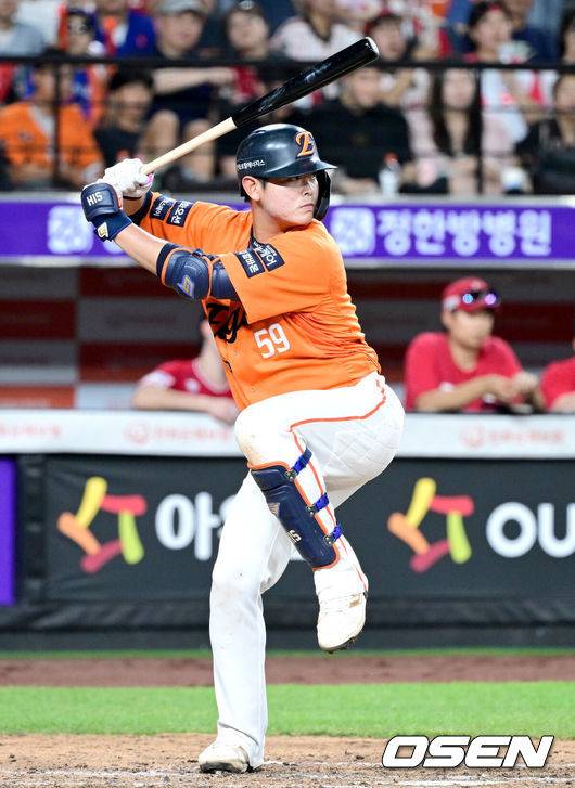 [OSEN=최규한 기자] 한화 허인서. 2025.07.26 / dreamer@osen.co.kr