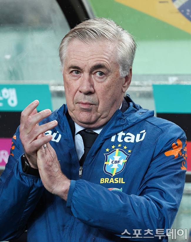 안첼로티 감독 / 사진=팽현준 기자