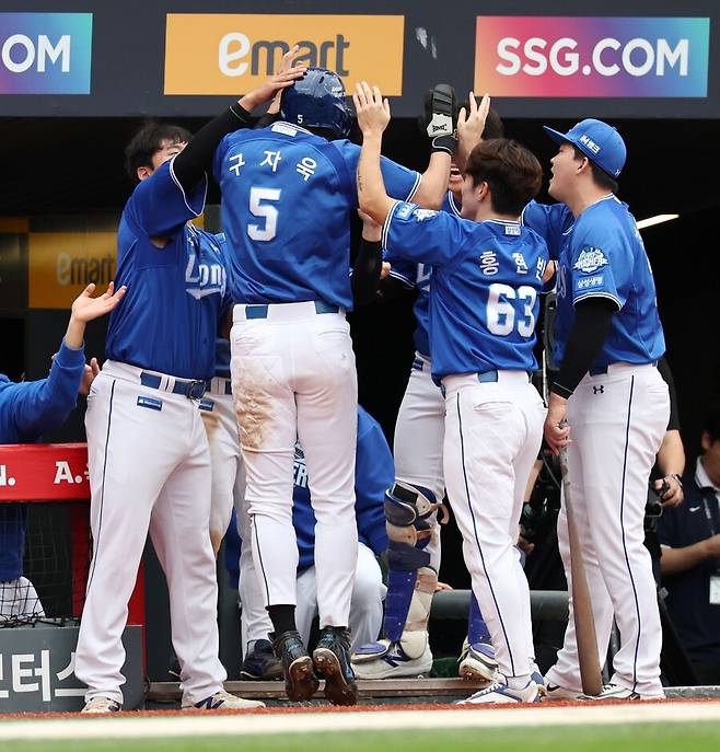 ▲ 삼성은 구자욱이 반드시 살아나 다시 팀 타선을 이끌 것이라 믿어 의심치 않고 있다 ⓒ연합뉴스