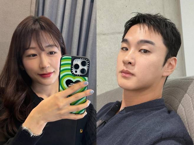 ‘나는솔로’ 23기 영숙♥27기 상철, 현커 ing (사진: SNS)