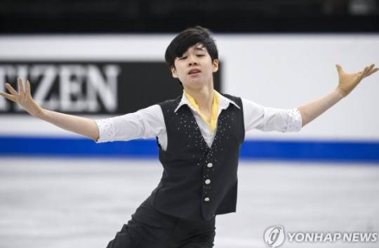피겨 스케이팅 서민규. 사진[EPA=연합뉴스]