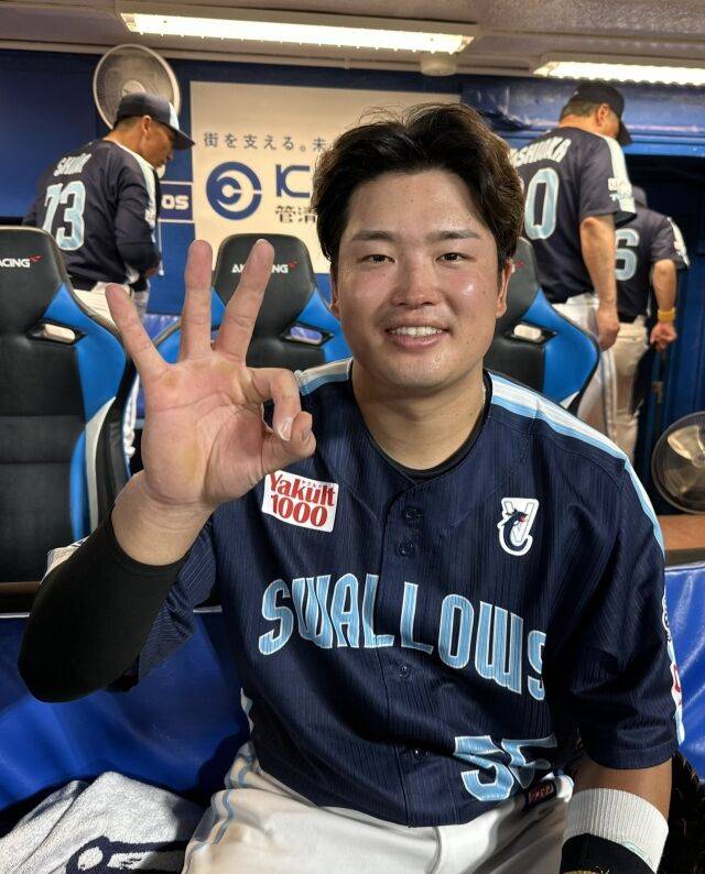 야쿠르트 스왈로스 무라카미 무네타카./야쿠르트 스왈로스 SNS