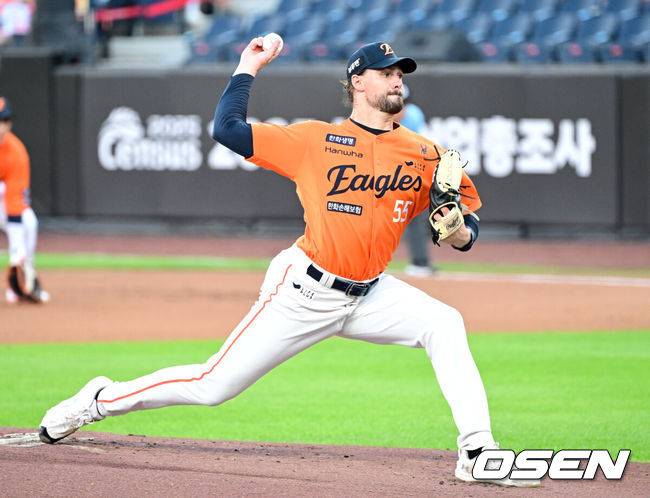 한화 라이언 와이스. /OSEN DB