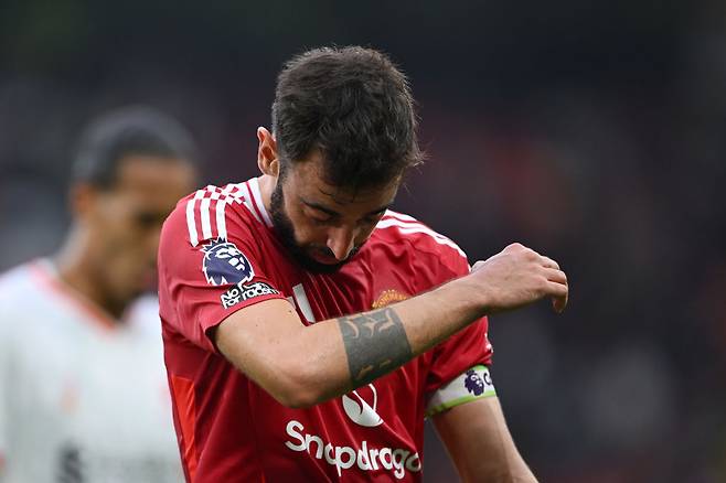 맨유 브루노 페르난데스. Getty Images