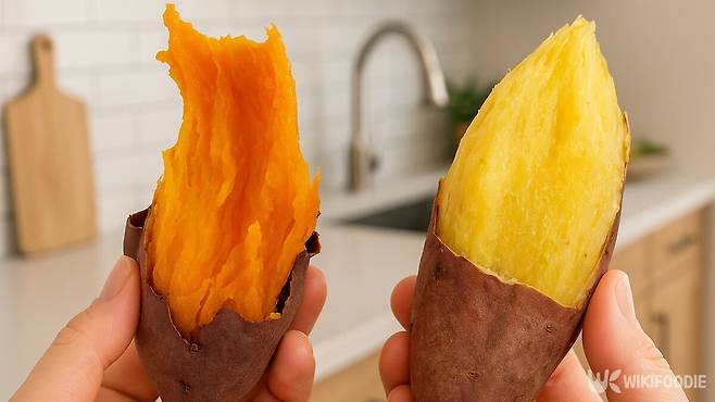 다이어트엔 어떤 게 좋을까… 호박고구마 vs 밤고구마 '제대로' 비교해 봤습니다 | 위키푸디 WIKIFOODIE