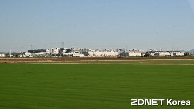 미국 애리조나 주 오코틸로 소재 인텔 반도체 생산시설. (사진=지디넷코리아)