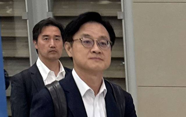 방미 마치고 귀국하는 김정관 산업통상부 장관 [연합뉴스]