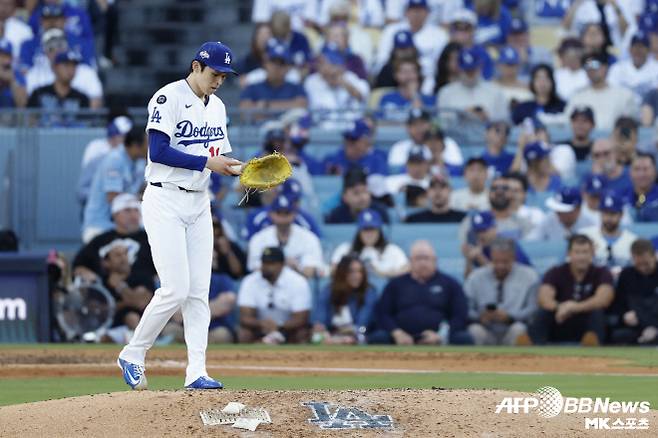 사사키 로키. 그는 LA 다저스의 월드 시리즈 2연패 도전 중심에 있다. 사진=AFPBBNews=News1