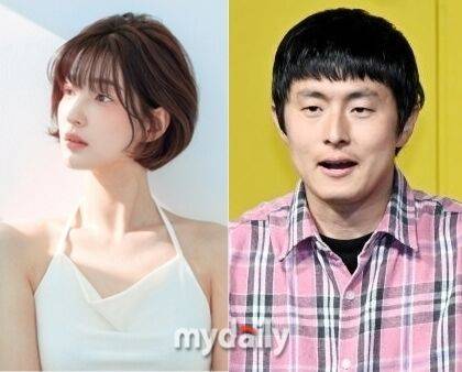 그룹 라붐 출신 배우 율희(왼쪽), 웹툰작가 겸 방송인 기안84 / 하이빔스튜디오 및 마이데일리