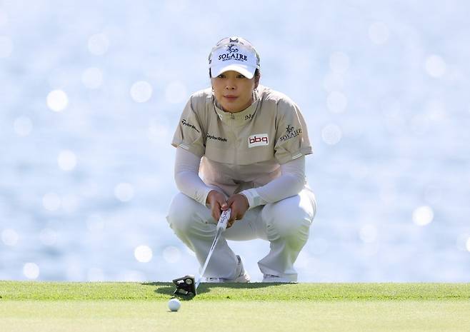 대회 마지막 날 2타를 잃어 공동 26위로 순위가 하락한 윤이나. [사진=헤럴드스포츠DB]
