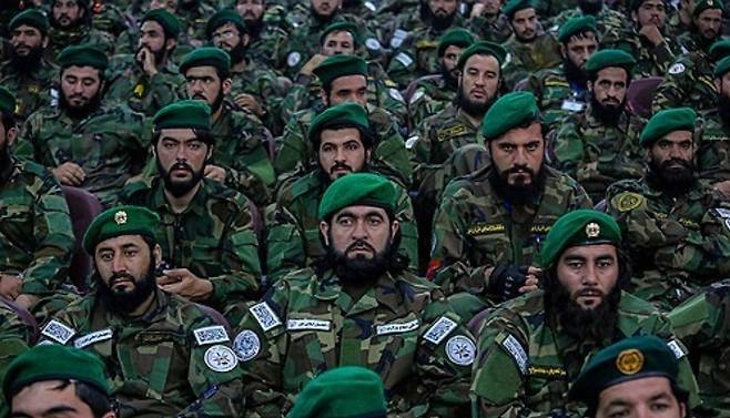 아프간 탈레반군. [연합]