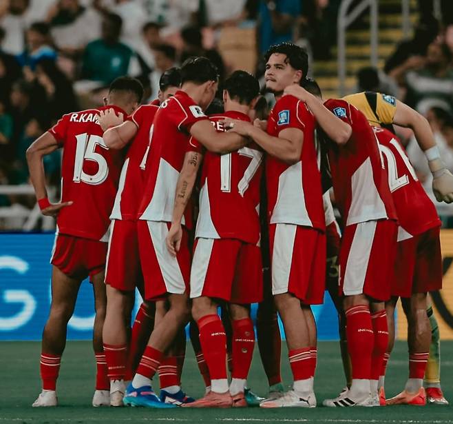 인도네시아 축구대표팀. 사진출처｜인도네시아 축구협회 인스타그램