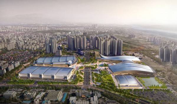 킨텍스 제1, 2, 3전시장 조감도. [사진=고양시]