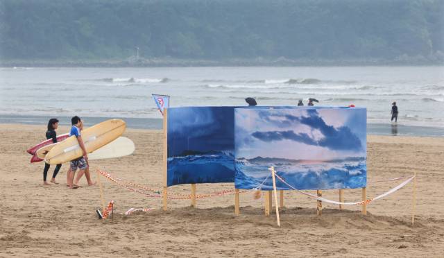 ‘디아나 레로넥, 탈의실’. 정종회 기자 jjh@