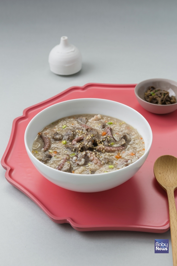 한우 불낙죽. ⓒ한우자조금